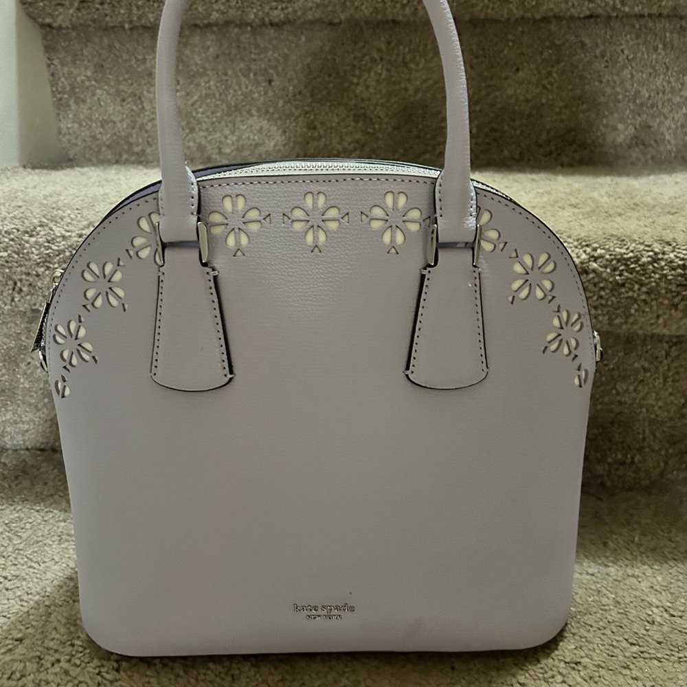 Kate Spade handbag.  Lilac colored